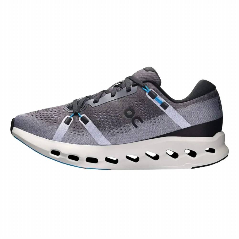 NEW ON men's cloudsurfer 2 running shoe in black/malibu